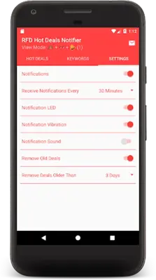 RFD Hot Deals Notifier android App screenshot 10