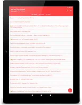 RFD Hot Deals Notifier android App screenshot 5