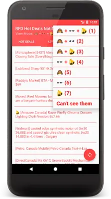 RFD Hot Deals Notifier android App screenshot 8